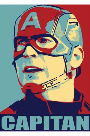 Capitán América (popart)